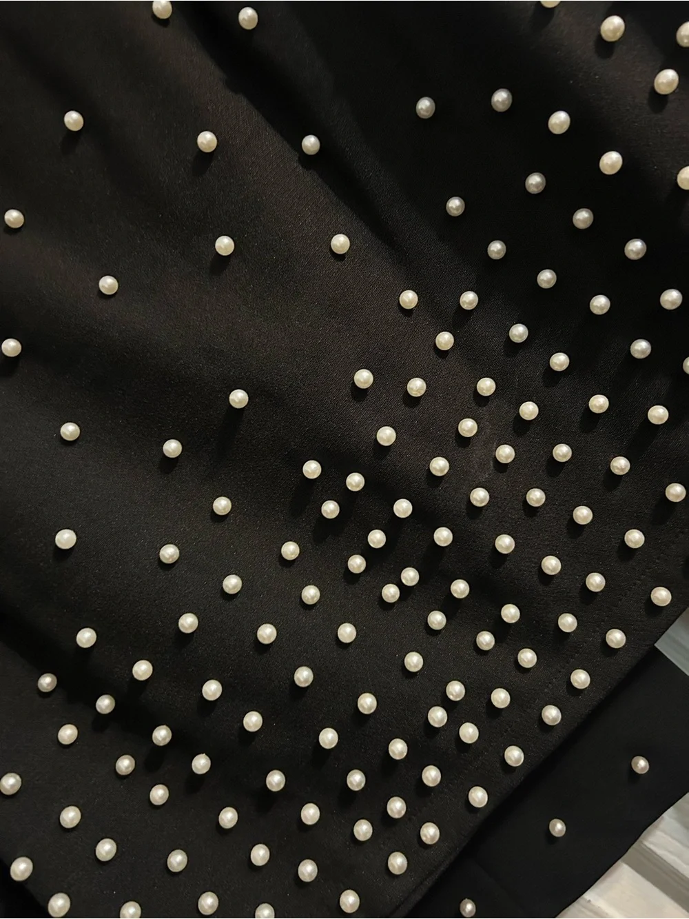 Pearl-Stud Blazer/Skirt Set - Picture 6 of 10